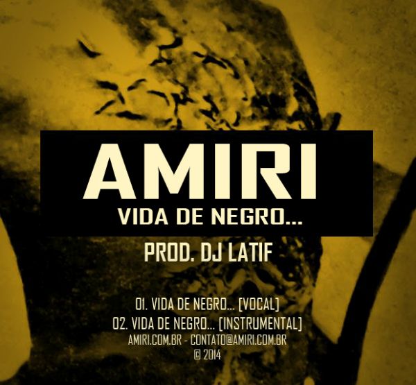 CD Amiri - Vida de Negro... (Single) - ESGOTADO!